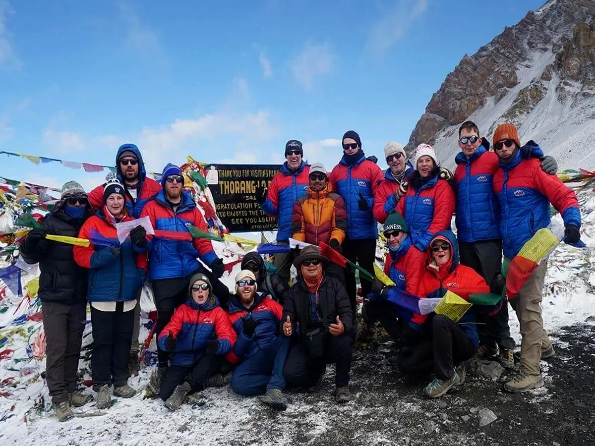 Thorong La Pass in Nepal