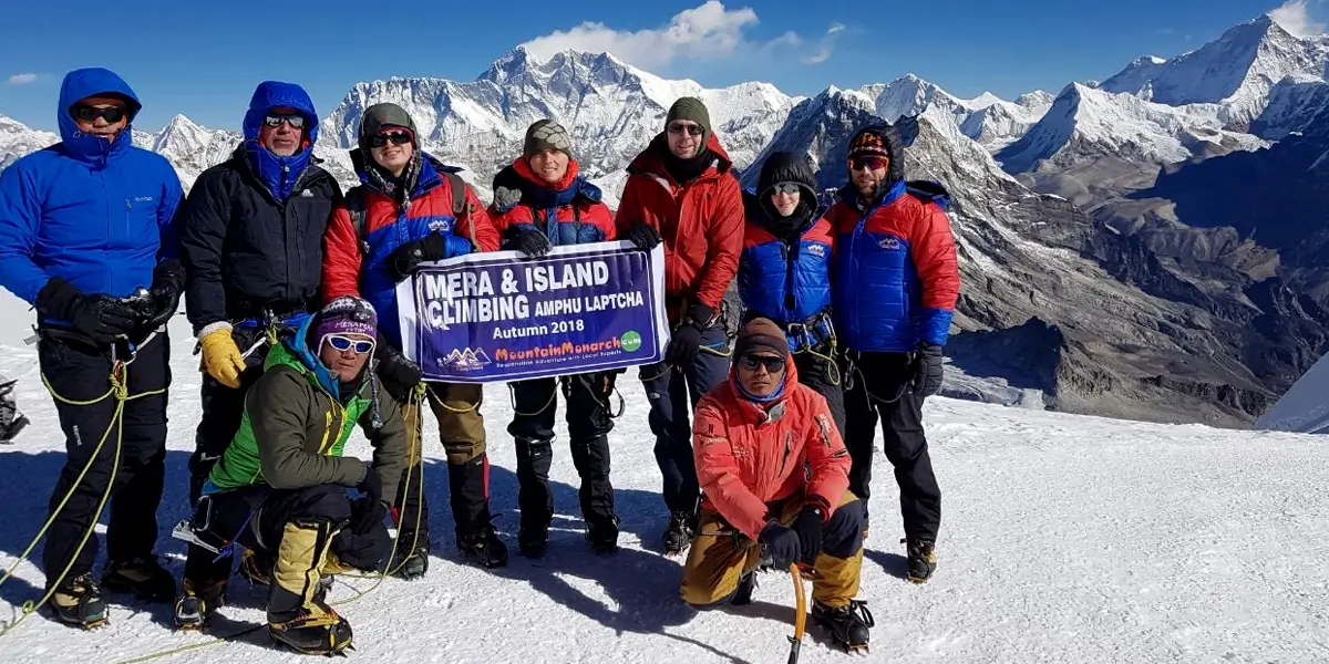 Mera and Island Peak Climbing in Nepal